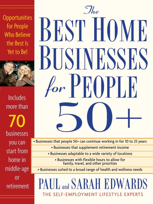 Title details for Best Home Businesses for People 50+ by Paul Edwards - Available